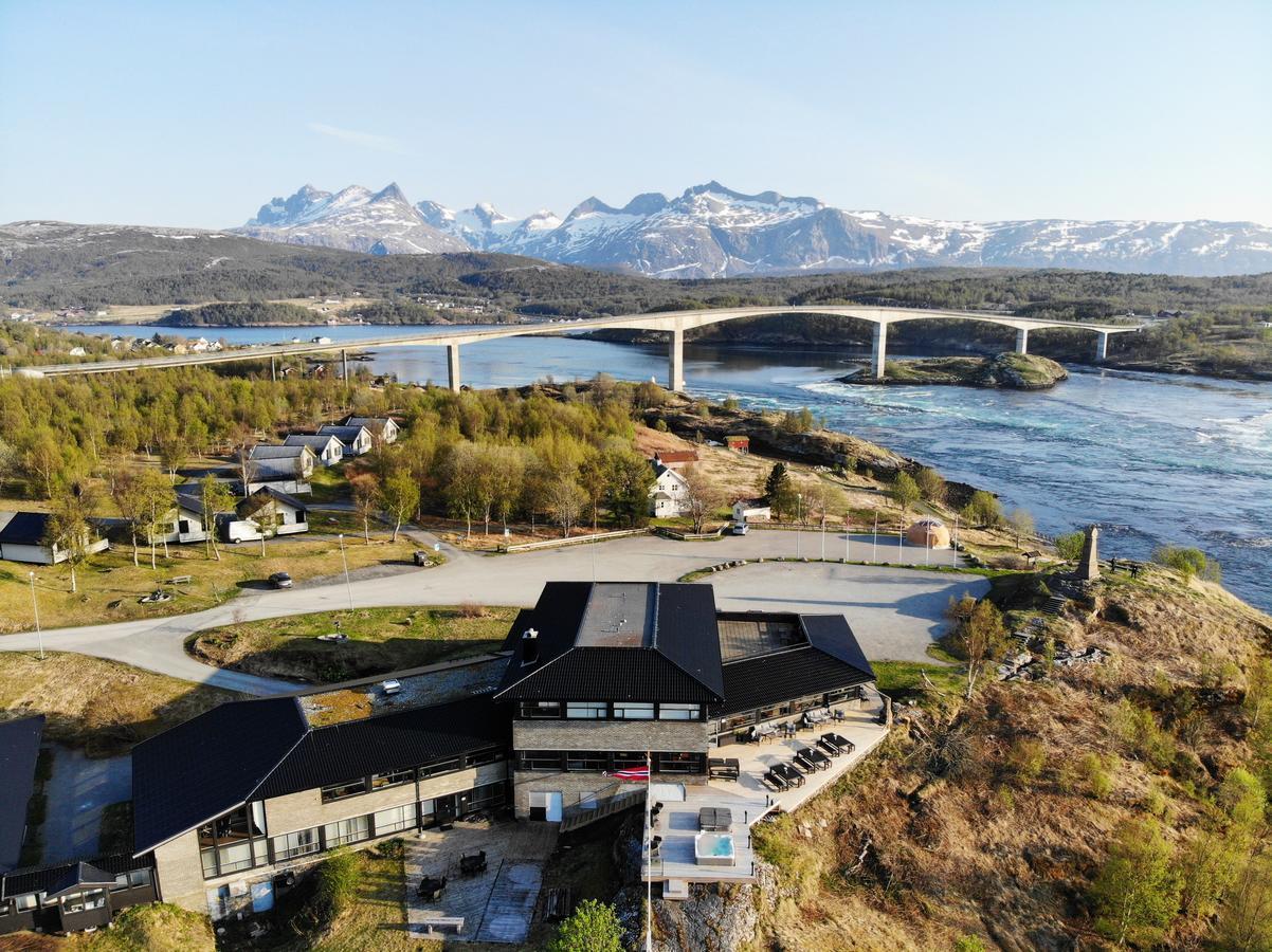 Saltstraumen Hotels Hytter Knapplund Exterior photo